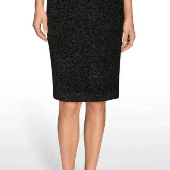 Club Monaco Black Pencil Skirt – Size 0 - Picture 2 of 6